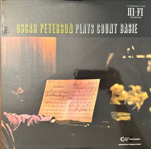 Oscar Peterson Plays Count Basie cover