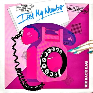 Dial My Number by The Back Bag Dial My Number by The Back Bag