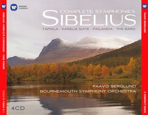 Complete Symphonies · Tapiola · Karelia Suite · Finlandia · The Bard by Jean Sibelius,  Paavo Berglund,  Bournemouth Symphony Orchestra