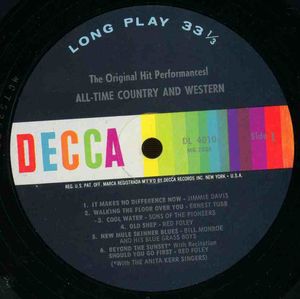 Various – All-Time Country And Western
