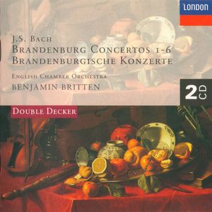 Brandenburg Concertos 1-6 by Johann Sebastian Bach -  English Chamber Orchestra /  Benjamin Britten
