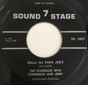 The Dixiebelles With Cornbread And Jerry – (Down At) Papa Joe's