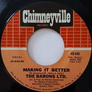 The Barons – Making It Better / Symphony Of Gratitude