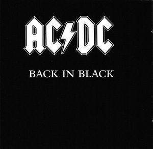 Back In Black cover