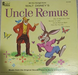 Walt Disney's Uncle Remus (Music From The Original Sound Track Of Song Of The South) cover