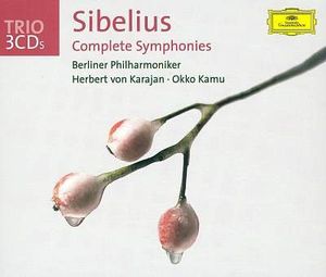 Complete Symphonies by Jean Sibelius,  Berliner Philharmoniker,  Herbert von Karajan,  Okko Kamu