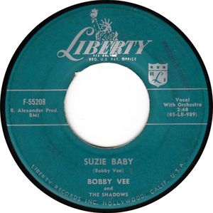 Suzie Baby / Flyin' High by Bobby Vee And The Shadows