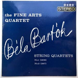 String Quartets Nos. 1 And 2 by Béla Bartók,The Fine Arts Quartet