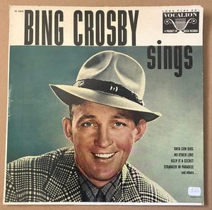 Bing Crosby Sings cover