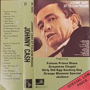 Johnny Cash At Folsom Prison cover
