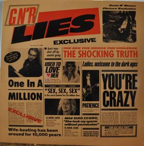 G N' R Lies cover