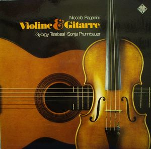 Violine & Gitarre by Niccolò Paganini -  György Terebesi •  Sonja Prunnbauer