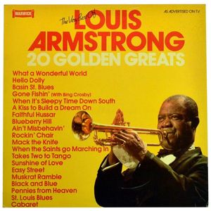 The Very Best Of Louis Armstrong 20 Golden Greats cover
