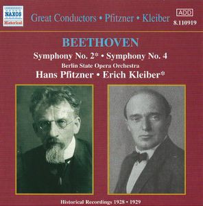 Symphony No. 2 / Symphony No. 4 (Historical Recordings 1928-1929) cover