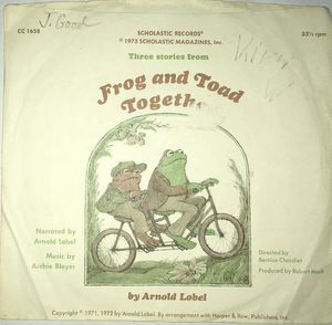 Arnold Lobel – Three Stories From Frog And Toad Together