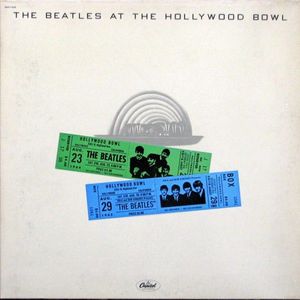 The Beatles At The Hollywood Bowl cover