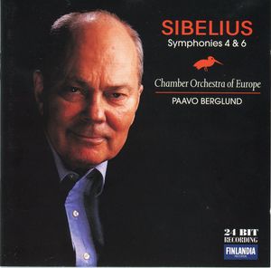 Symphonies 4 & 6 by Jean Sibelius,  The Chamber Orchestra Of Europe /  Paavo Berglund
