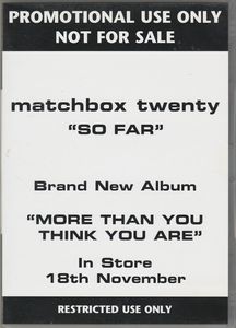 Matchbox Twenty – So Far