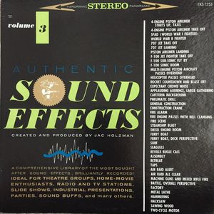 Authentic Sound Effects Volume 3 cover