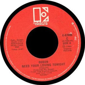 Need Your Loving Tonight cover