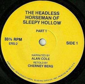 Cherney Berg – The Headless Horseman Of Sleepy Hollow
