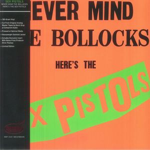 Never Mind The Bollocks Here's The Sex Pistols cover