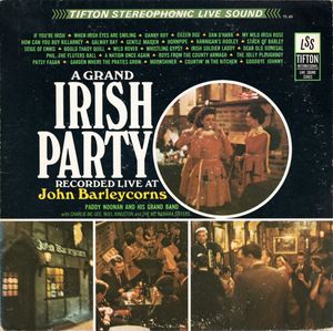 A Grand Irish Party Recorded Live At John Barleycorns cover