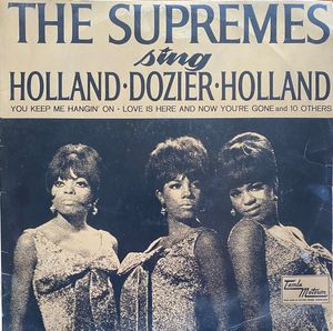 Supremes Sing Holland▪Dozier▪Holland cover
