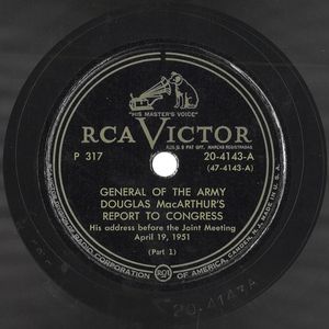 Report To Congress April 19, 1951 cover