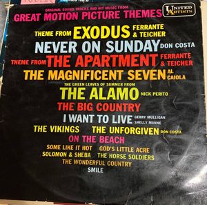 Various – Original Sound Tracks And Hit Music From Great Motion Picture Themes
