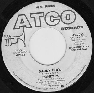 Daddy Cool by Boney M.