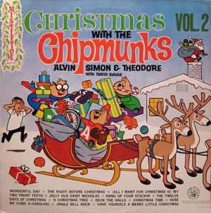 Christmas With The Chipmunks Volume 2 cover
