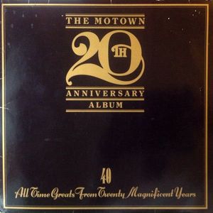 The Motown 20th Anniversary Album cover