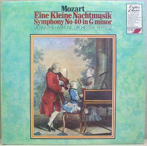 Eine Kleine Nachtmusik / Symphony No. 40 In G Minor by Wolfgang Amadeus Mozart -  Wiener Philharmoniker ‧  István Kertész