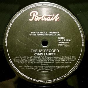 The 12" Record by Cyndi Lauper