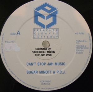 Sugar Minott & Preacher Cleavie Jefferey – Can't Stop Jah Music