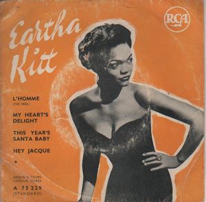 Eartha Kitt Chante "L'Homme" cover