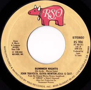 John Travolta, Olivia Newton-John & "Grease" Cast / Louis St. Louis – Summer Nights / Rock 'N' Roll Party Queen