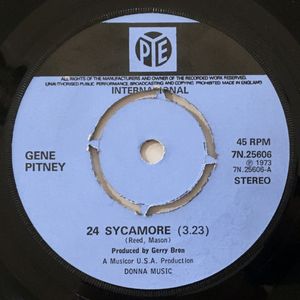 Gene Pitney – 24 Sycamore