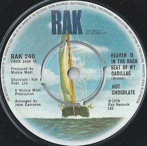 Hot Chocolate – Heaven Is In The Back Seat Of My Cadillac