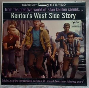 Kenton's West Side Story cover