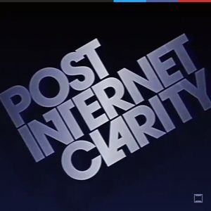 Post-Internet Clarity cover