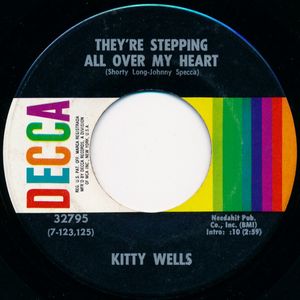 Kitty Wells – They're Stepping All Over My Heart / Your Old Love Letters