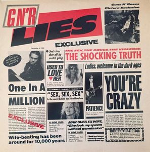 G N' R Lies cover