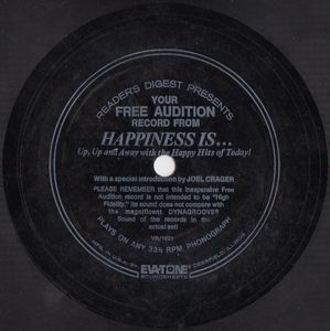 Various – Happiness Is ... Up, Up And Away With The Happy Hits Of Today