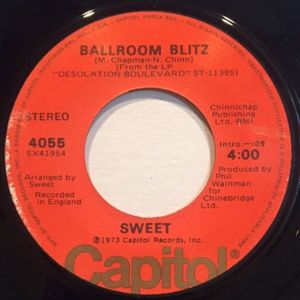 Ballroom Blitz cover