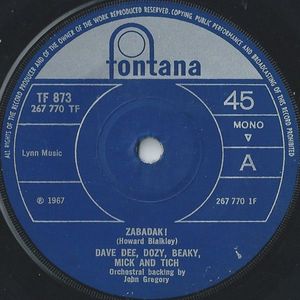 Dave Dee, Dozy, Beaky, Mick & Tich – Zabadak!
