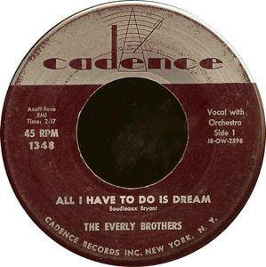 All I Have To Do Is Dream / Claudette by Everly Brothers