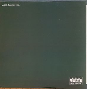 Untitled Unmastered. cover