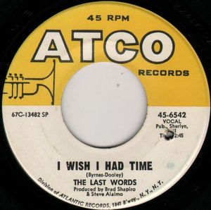 The Last Words – I Wish I Had Time